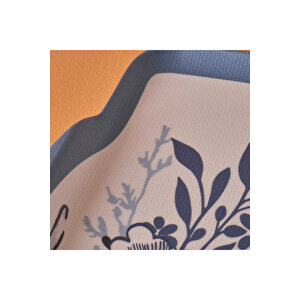 Bleu Blanc Melamin Tepsi Mavi (42x31 Cm) Mavi Mavi