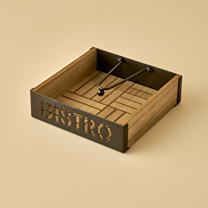 Bistro Peçetelik Naturel (18x5 Cm) Naturel