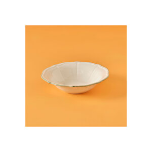 Julia Stoneware Salata Kasesi Yeşil (25 Cm) Yeşil