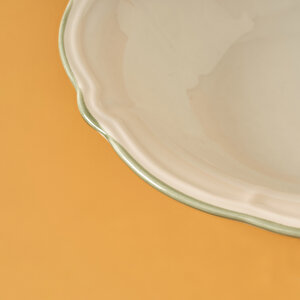 Julia Stoneware Salata Kasesi Yeşil (25 Cm) Yeşil