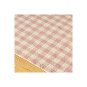 %100 Pamuk Pavia Masa Örtüsü Mürdüm (150x250 Cm) Mürdüm