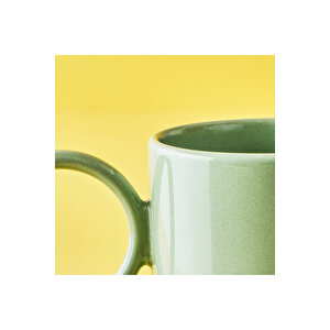 Arcana Seramik Espresso 2'li Set Yeşil (270 Cc) Yeşil