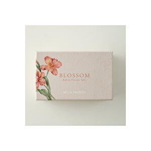 Blossom Porselen 2'li Kahve Fincanı Seti Kırmızı (90 Cc) Kırmızı