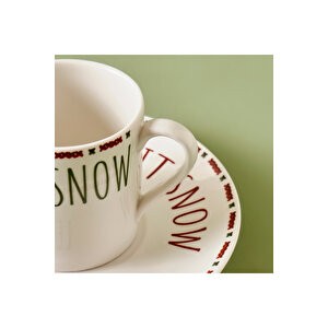 Jolly Porselen 2'li Kahve Fincanı Seti (70 Cc) Çok Renkli