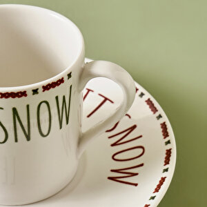 Jolly Porselen 2'li Kahve Fincanı Seti (70 Cc) Çok Renkli