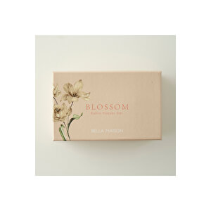 Blossom Porselen 2'li Kahve Fincanı Seti Bej (90 Cc) Bej