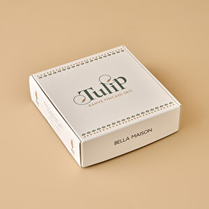 Tulip Porselen 2'li Kahve Fincanı (90 Cc) Çok Renkli