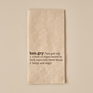 Hangry 100'lü Kağıt Peçete Kahverengi (33x33 Cm)