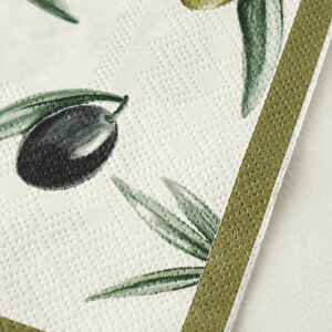 Olive 40'lı Kağıt Peçete (33x33 Cm)