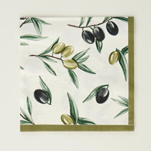 Olive 100'lü Kağıt Peçete (33x33 Cm)