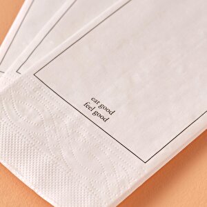 Good 100'lü Kağıt Peçete Beyaz (33x33 Cm)