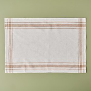 %100 Pamuk Liberty Kurulama Bezi Seti 3'lü Bej (45x65 Cm) Bej