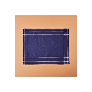 %100 Pamuk Liberty Kurulama Bezi Seti 3'lü Lacivert (45x65 Cm) Lacivert