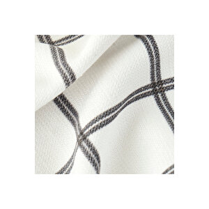 Spagetti Pamuklu Kurulama Bezi 2'li Siyah-beyaz (40x50 Cm) Siyah-beyaz