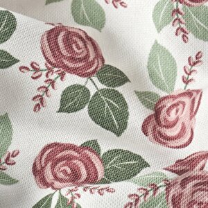Rose Pamuklu Baskılı Kurulama Bezi 2'li Krem (40x50 Cm) Krem