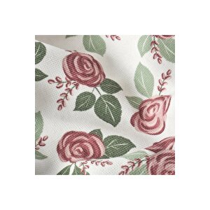 Rose Pamuklu Baskılı Kurulama Bezi 2'li Krem (40x50 Cm) Krem