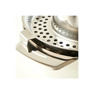 Vave Çelik Sıkacak Beyaz (16,8x13,7x9 Cm) Beyaz