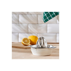 Vave Çelik Sıkacak Beyaz (16,8x13,7x9 Cm) Beyaz