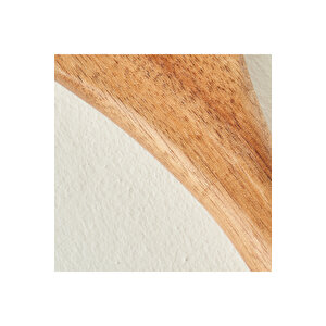Allison 3'lü Akasya Servis Seti Naturel (29,5x7,5 Cm) Naturel