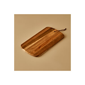Parm Peynir Servis Seti Naturel (32x17,5 Cm) Naturel