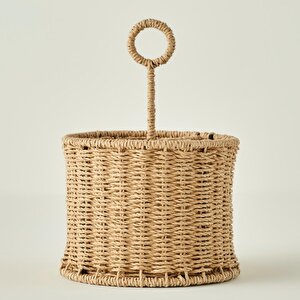 Naturella Bölmeli Dik Kaşıklık Naturel (18x13x27 Cm) Naturel