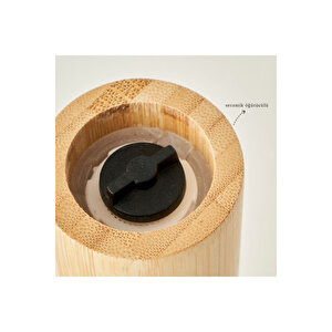 Grace Bambu Değirmen Naturel (17,5x4,5 Cm) Naturel