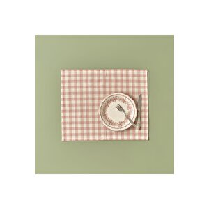 %100 Pamuk Pavia Amerikan Servis Mürdüm (35x45 Cm) Mürdüm