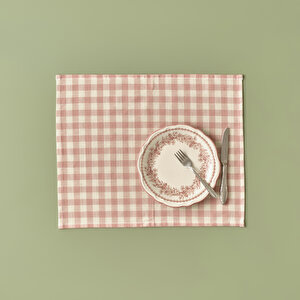 %100 Pamuk Pavia Amerikan Servis Mürdüm (35x45 Cm) Mürdüm