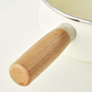 Cozy Emaye Sos Tenceresi Krem (1,6 Lt) Krem