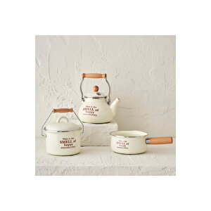 Cozy Emaye Bakraç Krem (2 Lt) Krem