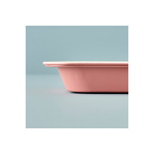 Dublin Fırın Kabı Pembe (28,5x17,5x3 Cm) Pembe