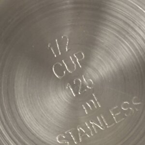 Vave Çelik Ölçü Kabı Seti Beyaz Beyaz