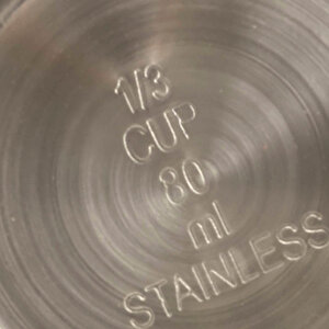 Vave Çelik Ölçü Kabı Seti Beyaz Beyaz