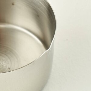 Vave Çelik Ölçü Kabı Seti Beyaz Beyaz