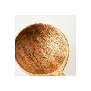 Varna 3'lü Ölçü Kaşığı Seti Naturel (21,5x8,5x5,5 Cm) Naturel