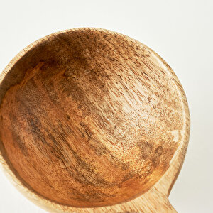 Varna 3'lü Ölçü Kaşığı Seti Naturel (21,5x8,5x5,5 Cm) Naturel
