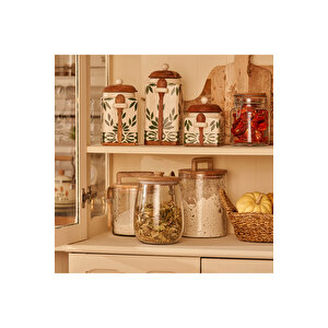 Kers Mango Kapaklı Kaşıklı Kavanoz Naturel (2800 Ml) Naturel