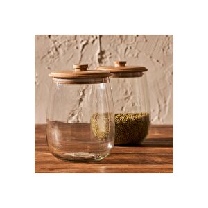 Molena Mango Kapaklı Kavanoz Naturel (2200 Ml) Naturel