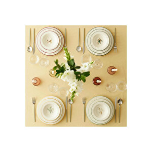 Garden Stoneware 12 Parça 4 Kişilik Yemek Takımı Mix Mix