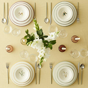 Garden Stoneware 12 Parça 4 Kişilik Yemek Takımı Mix Mix