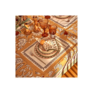 Indian Porselen 24 Parça 6 Kişilik Yemek Takımı Bordo Bordo