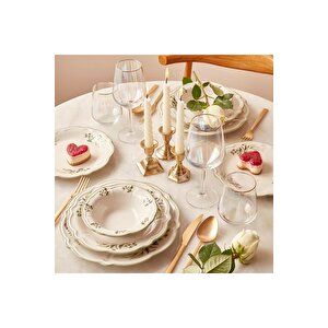 Julia Stoneware 48 Parça 12 Kişilik Yemek Takımı Yeşil