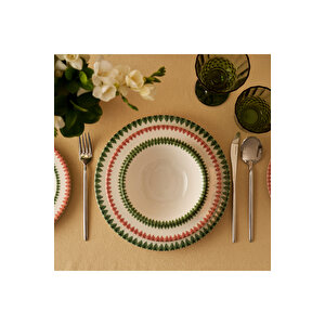 Flowers Porselen 44 Parça Yemek Ve Kahvaltı Takımı Çok Renkli