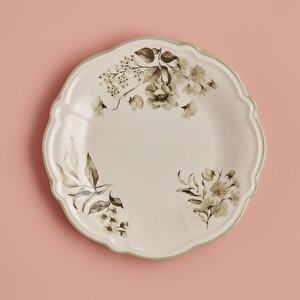 Julia Stoneware 24 Parça 6 Kişilik Yemek Takımı Yeşil Yeşil