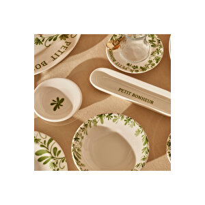 Petit Bonheur Porselen 44 Parça Yemek Ve Kahvaltı Takımı Yeşil Yeşil