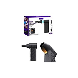 Auhma Ahv-15 Şarjlı Mini Turbo Elektrikli Hava Kompresörü