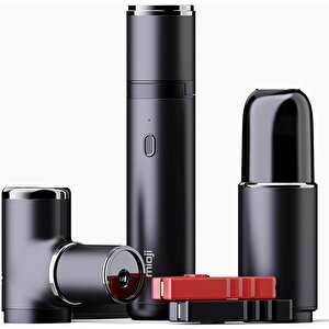 Mio 2 4in1 Akü Takviye Jump Starter Mini Şarjlı Süpürge Hava Pompası Ve Led Fener 10400mah Araba Kombo Kit