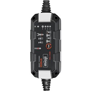 Mio 3500 3.5a 6v Ve 12v Araba Şarj, Akü Bakım, Damlama Şarj Cihazı Ve Motosiklet, Atv, Lityum Ve Derin Döngülü Aküler Için Kükürt Giderici Akıll
