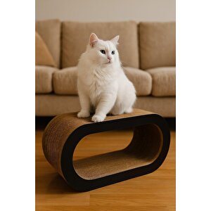 Rotipet Theta Karton Kedi Tırmalaması Siyah Medium