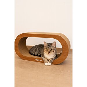Rotipet Theta Karton Kedi Tırmalaması Ceviz Large